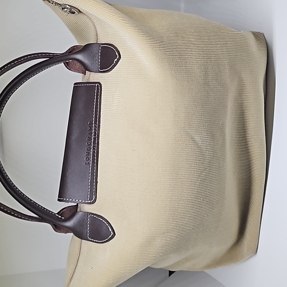 Longchamp racehorse Corduroy le pliage purse 2007 Rare Made in France w/dust bag - Picture 8 of 14